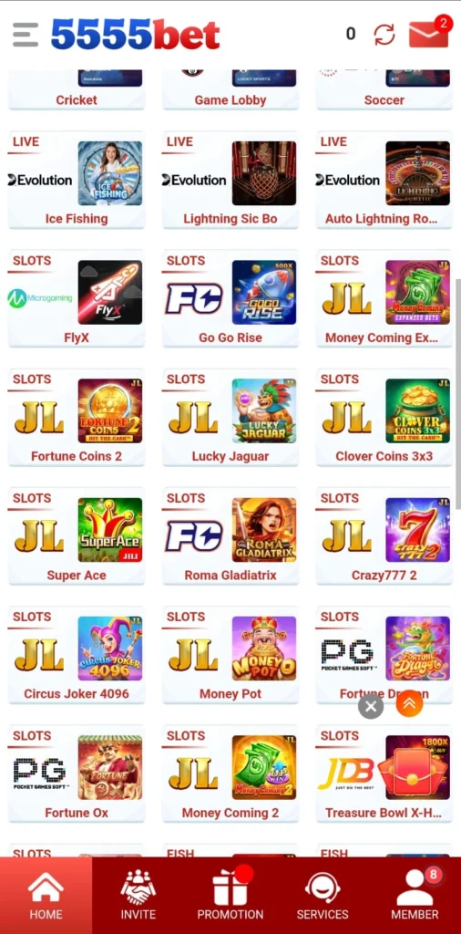 5555Bet Game