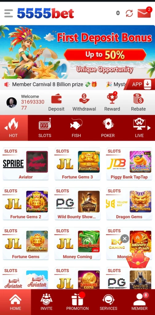 5555Bet Game